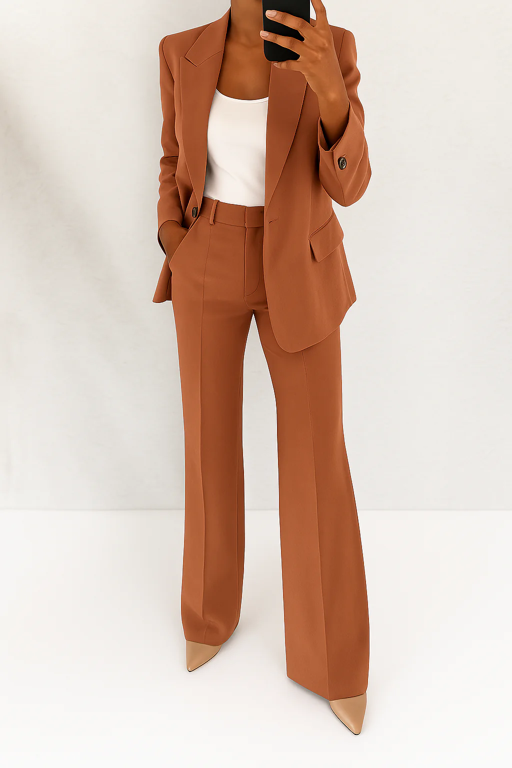 Camille | Women's Tailored Single-Breasted Two-Piece Suit