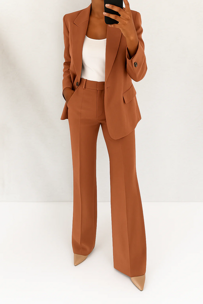 Camille | Women's Tailored Single-Breasted Two-Piece Suit