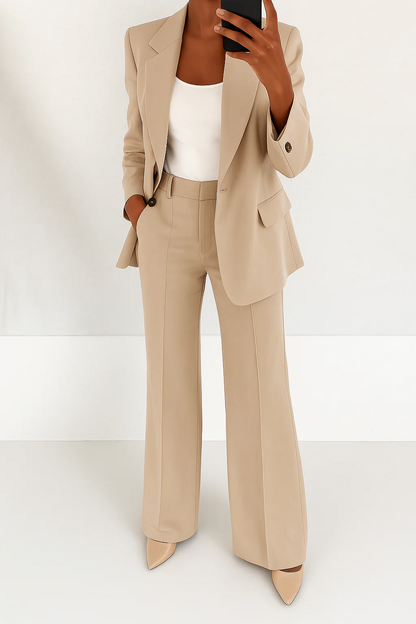Camille | Women's Tailored Single-Breasted Two-Piece Suit