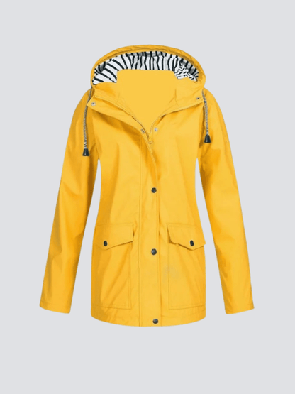 Elowetta | Women's Waterproof Hooded Lightweight Rain Jacket