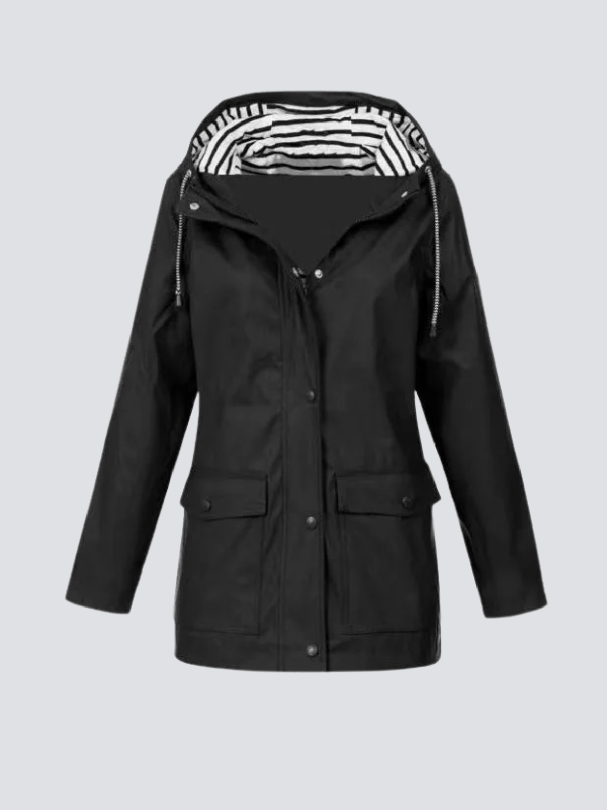 Elowetta | Women's Waterproof Hooded Lightweight Rain Jacket