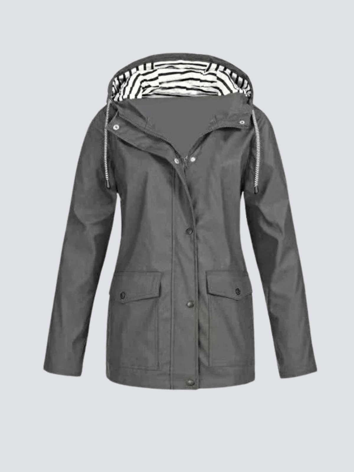 Elowetta | Women's Waterproof Hooded Lightweight Rain Jacket
