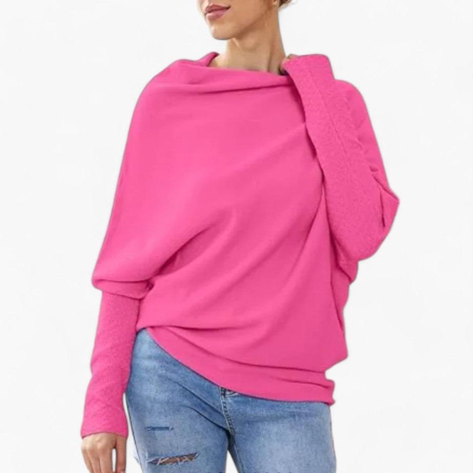 Willow | Women's Off-Shoulder Slouchy Knit Sweater