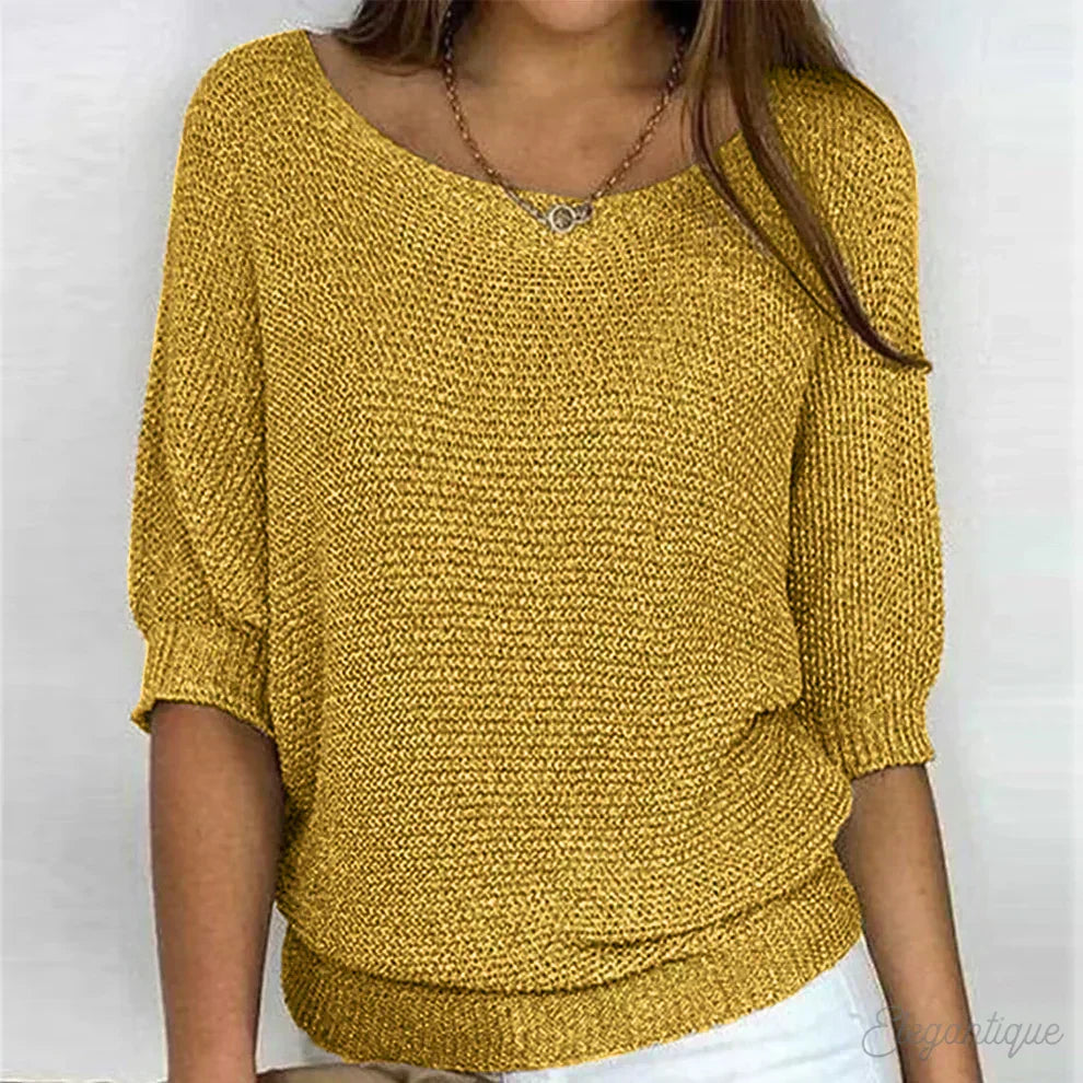 Maelis | Women's Relaxed Knit Batwing Jumper