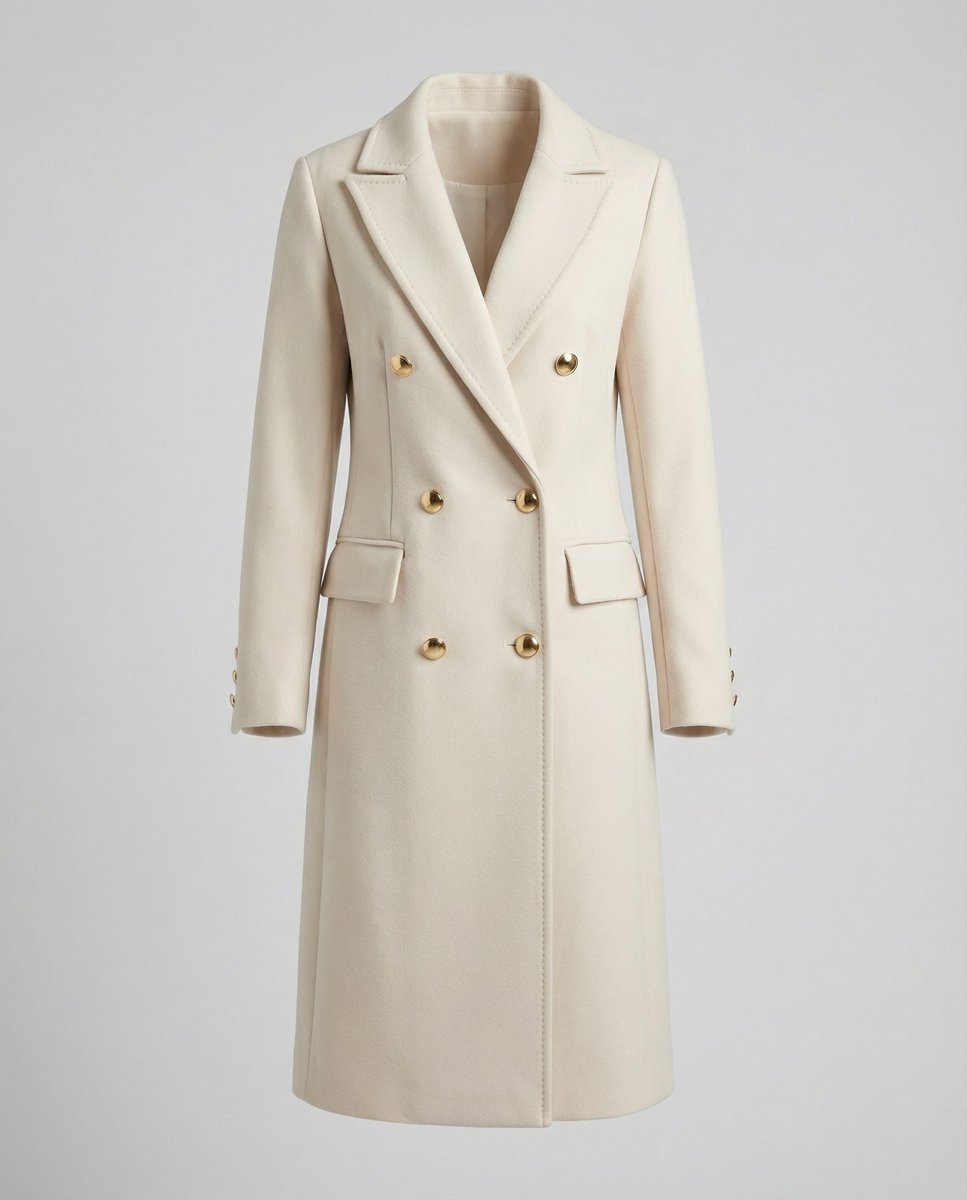 Imogen | Women's Double-Breasted Tailored Longline Winter Coat
