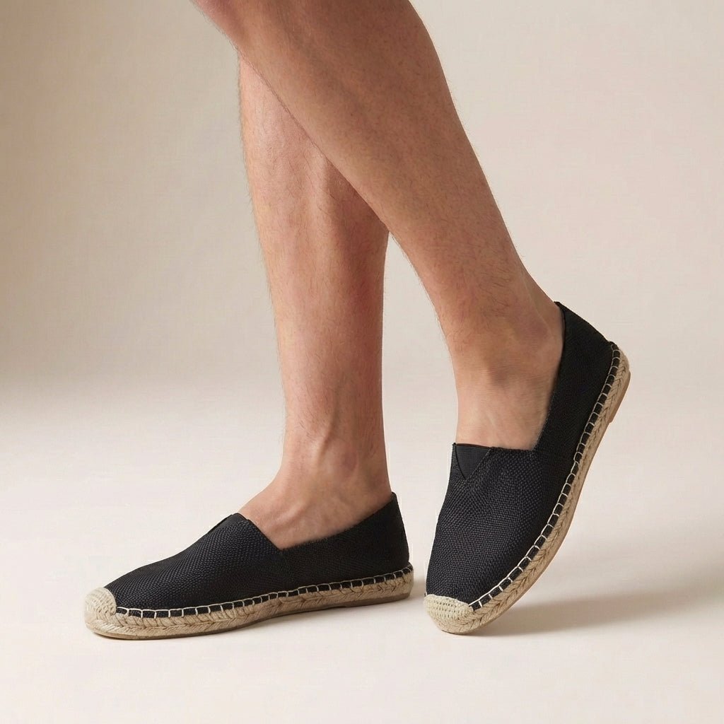 Marcel | Men's Slip-On Espadrille Jute Sole Shoe