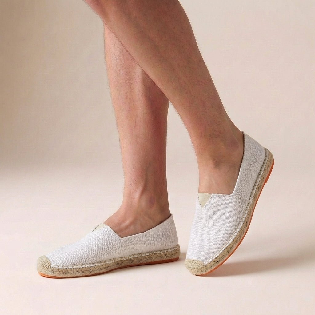 Marcel | Men's Slip-On Espadrille Jute Sole Shoe