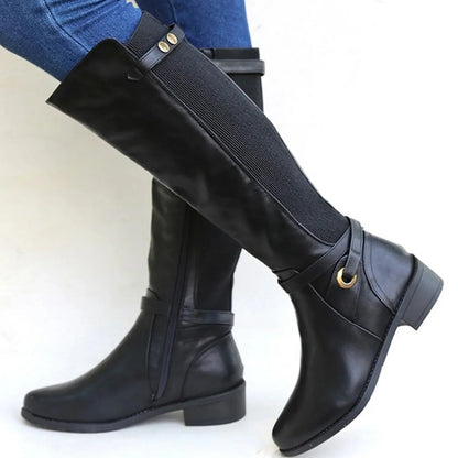Rosalind | Women's Knee-High Block Heel Riding Boot