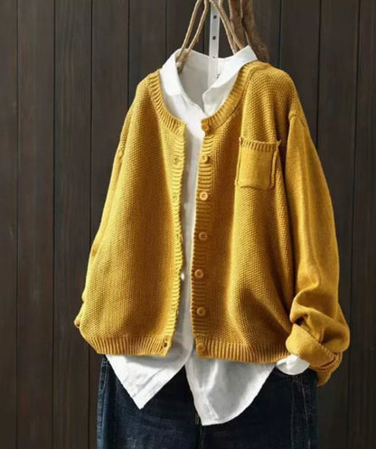 Hazel | Women's Oversized Button-Front Knit Cardigan