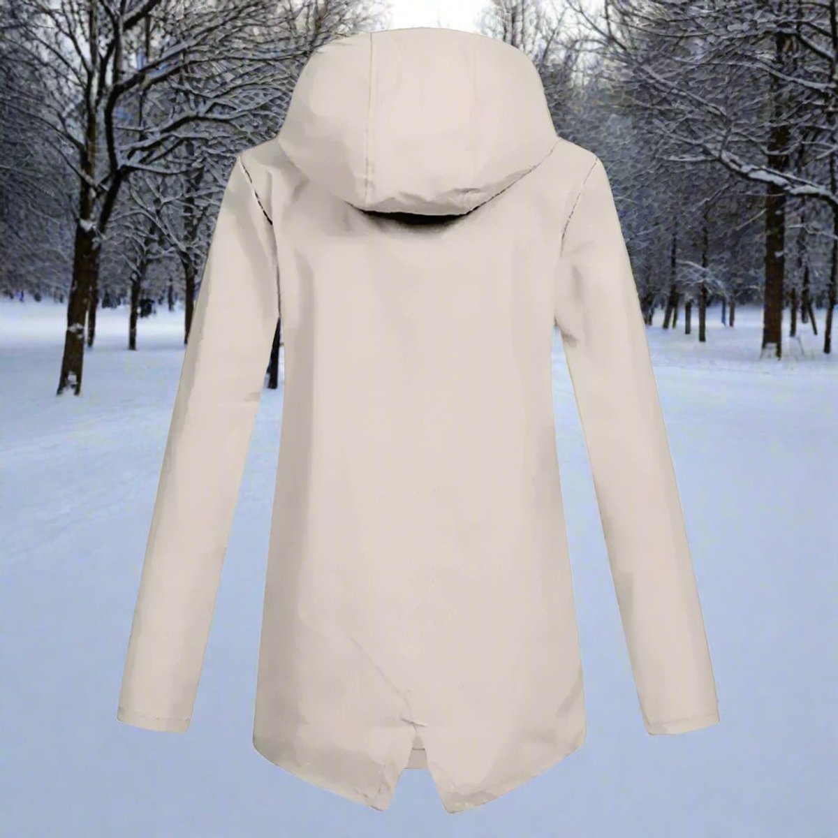 Rosalie | Women's Waterproof Hooded Longline Rain Jacket