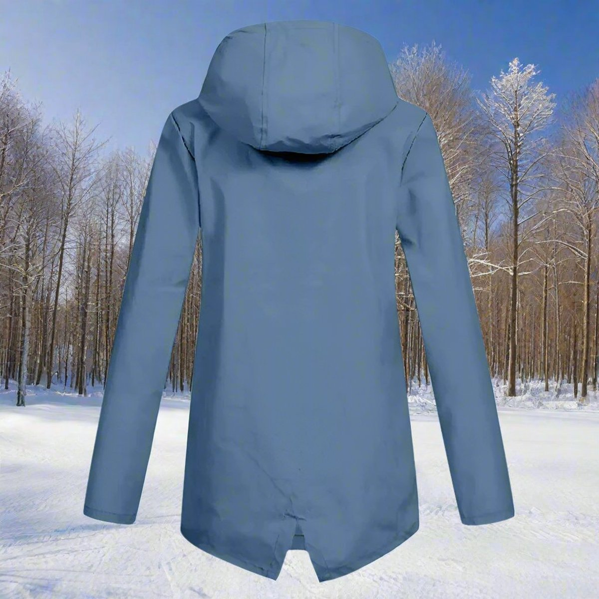 Rosalie | Women's Waterproof Hooded Longline Rain Jacket